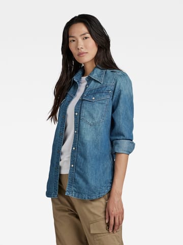 G-Star Spijkerblouse blauw