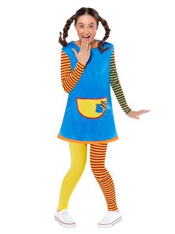 amscan Kostuum "Meisje" blauw