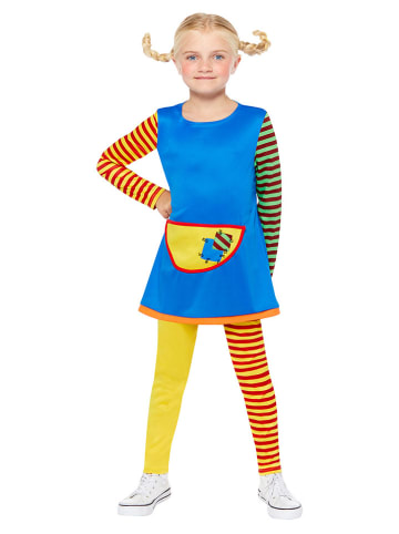 amscan Kostuum "Brutaal meisje" blauw