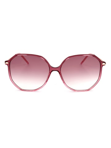 Hugo Boss Damskie okulary przeciwsłoneczne w kolorze różowym