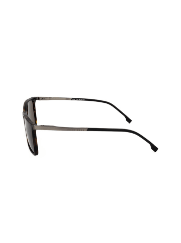 Hugo Boss Męskie okulary przeciwsłoneczne w kolorze brązowym