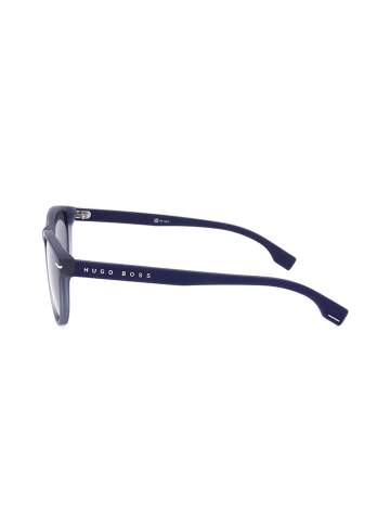 Hugo Boss Męskie okulary przeciwsłoneczne w kolorze niebieskim