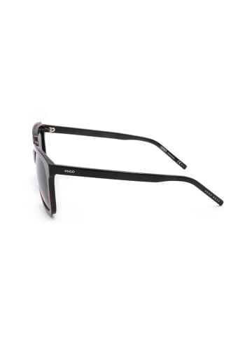 HUGO Damen-Sonnenbrille in Schwarz/ Rot