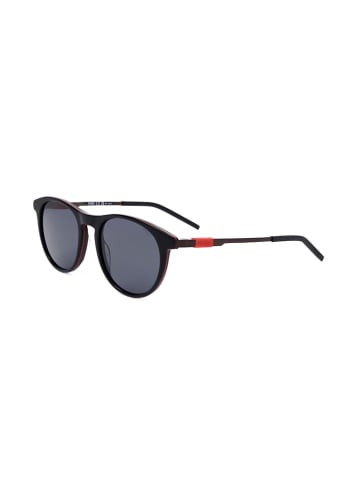 HUGO Herren-Sonnenbrille in Schwarz/ Rot