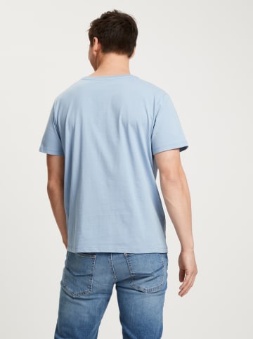 Cross Jeans Koszulka w kolorze błękitnym