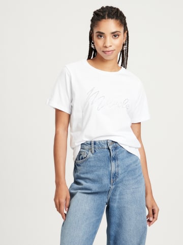 Cross Jeans Koszulka w kolorze białym