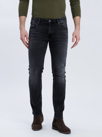 Cross Jeans Dżinsy - Regular fit - w kolorze antracytowym