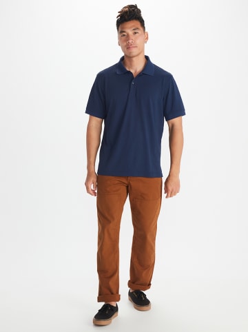 Marmot Poloshirt "Windridge" donkerblauw