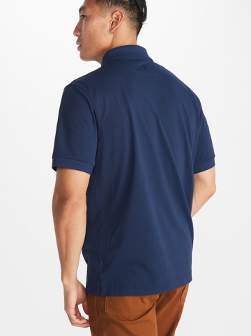 Marmot Koszulka polo "Windridge" w kolorze granatowym