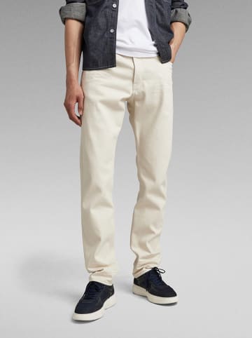 G-Star Spodnie w kolorze kremowym