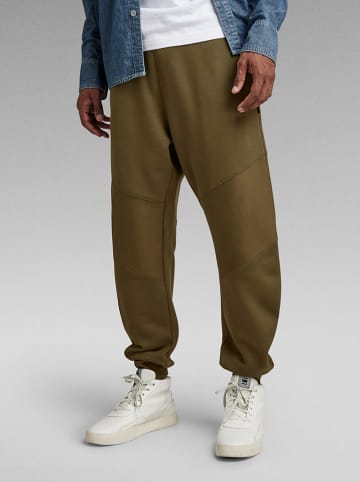G-Star Spodnie dresowe w kolorze oliwkowym