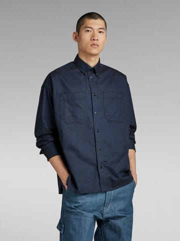 G-Star Blouse donkerblauw