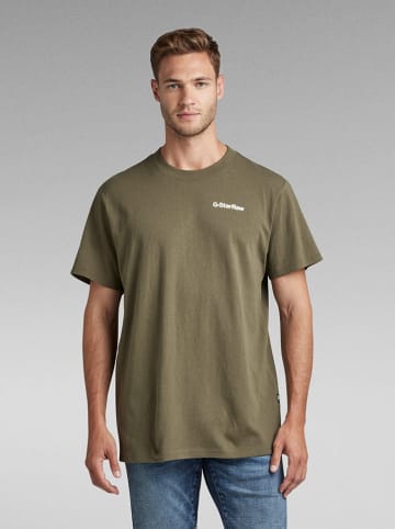 G-Star Koszulka w kolorze oliwkowym