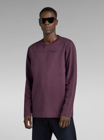 G-Star Longsleeve in Pflaume