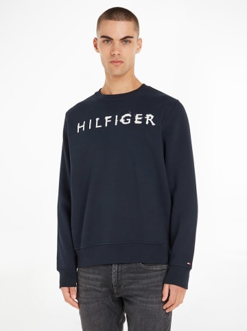 Tommy Hilfiger Sweatshirt donkerblauw goedkoop kopen limango