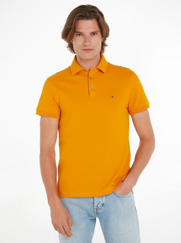 Tommy Hilfiger Koszulka polo w kolorze pomarańczowym