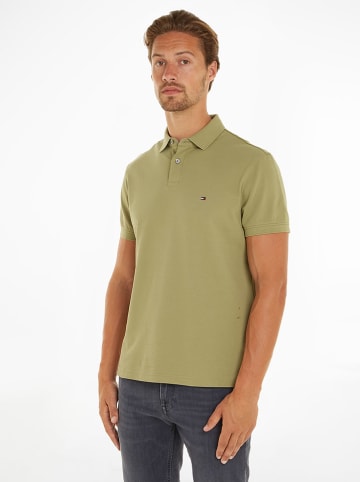 Tommy Hilfiger Koszulka polo w kolorze oliwkowym