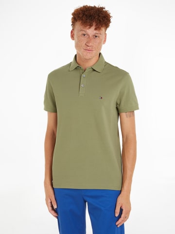 Tommy Hilfiger Koszulka polo w kolorze oliwkowym