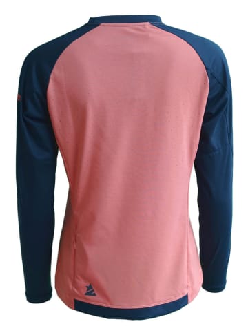 Zimtstern Fahrradtrikot "PureFlowz" in Rosa/ Dunkelblau