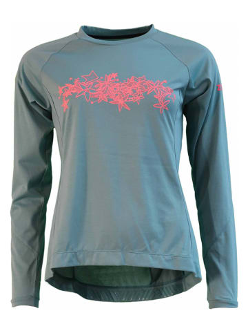 Zimtstern Functioneel shirt "Pure Flowz" turquoise