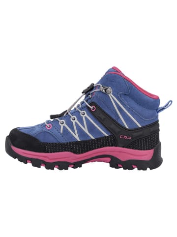 cmp Leren trekkingboots "Rigel" blauw/roze