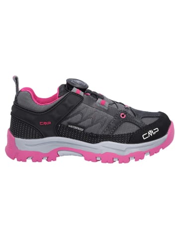 CMP Leren trekkingschoenen "Kiruna Fitgo" grijs/roze