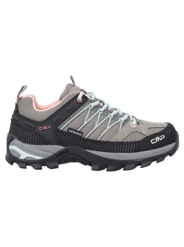 CMP Skórzane buty trekkingowe "Rigel" w kolorze szarym