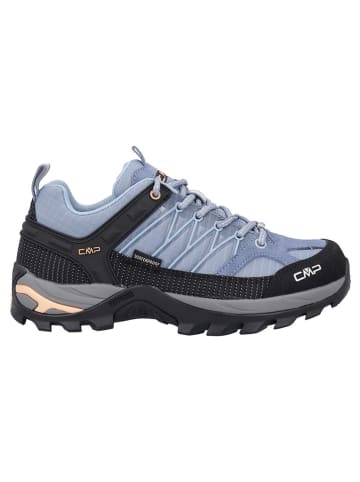 CMP Skórzane buty trekkingowe "Rigel" w kolorze błękitnym