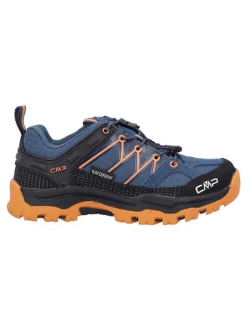 CMP Skórzane buty trekkingowe "Rigel" w kolorze niebieskim