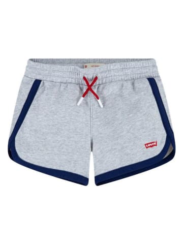 Levi's Kids Szorty dresowe w kolorze niebiesko-szarym