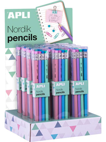 Magni Ołówki (4 szt.) w różnych kolorach