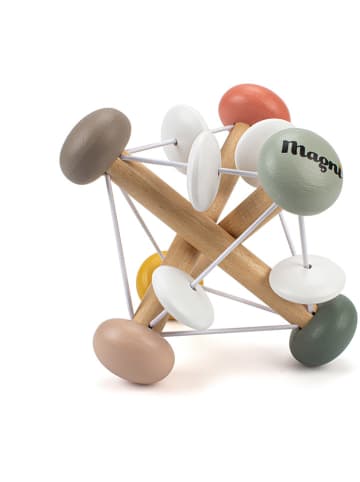 Magni Holz-Rassel in Bunt - ab 6 Monaten