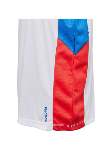 Reebok Top sportowy "Muscle" w kolorze biało-czerwono-niebieskim