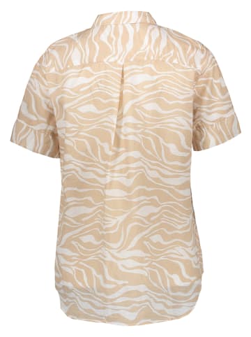 Eterna Hemd - Regular fit - in Beige/ Weiß