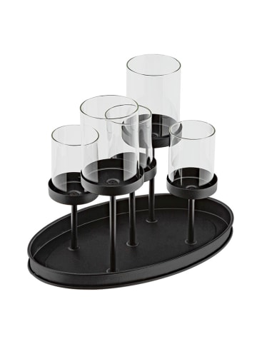 Nordheim Kaarshouder zwart - (B)25 x (H)20 x (D)15 cm
