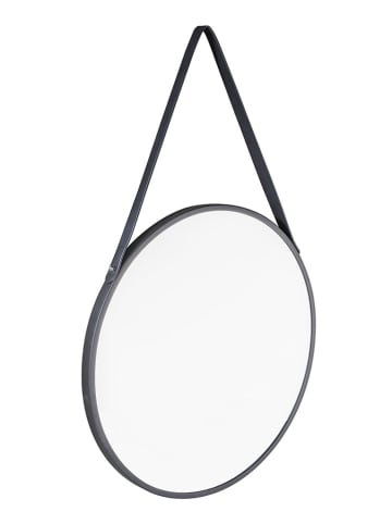 Nordheim Wandspiegel in Schwarz - Ø 45 cm