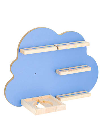 Nordheim Soundbox-Wandregal in Hellblau - (B)48 x (H)35 cm