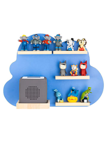 Nordheim Soundbox-Wandregal in Hellblau - (B)48 x (H)35 cm