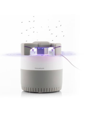 InnovaGoods Elektrischer Mückenschutz in Grau/ Weiß - (H)14 x Ø 12 cm