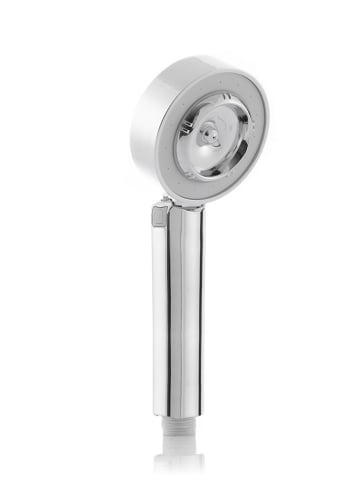InnovaGoods 3-in-1Duschkopf in Silber - (H)24,5 x Ø 8,5 cm