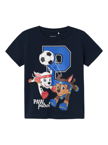 name it Shirt "Paw Patrol" donkerblauw