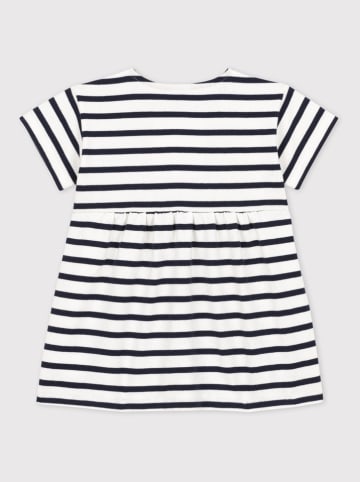 PETIT BATEAU Jurk donkerblauw/wit