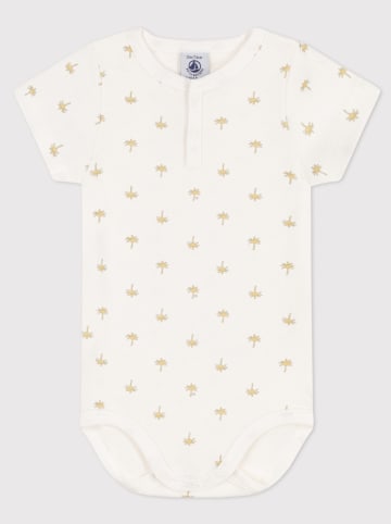 PETIT BATEAU Romper crème/geel