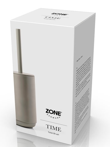 Zone Denmark WC-Garnitur "Time" in Beige - (H)36 cm