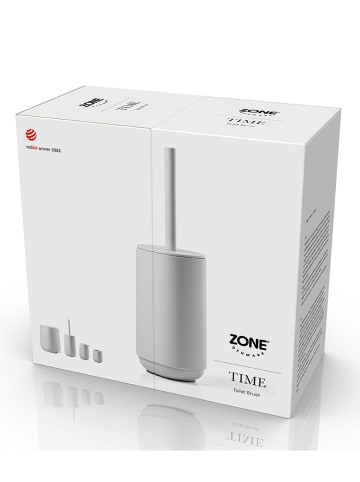 Zone Denmark WC-Garnitur "Time" in Hellgrau - (H)36 cm
