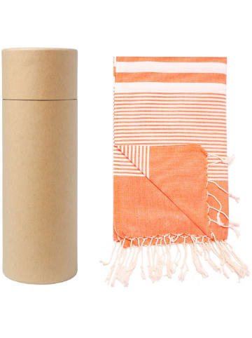 Towel to Go Strandtuch in Orange - (L)175 x (B)95 cm