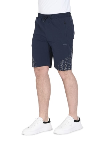 Hugo Boss Szorty sportowe "Hicon" w kolorze granatowym