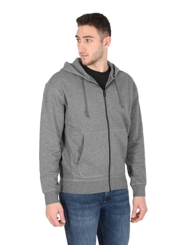 Hugo Boss Sweatjacke "Sanyo" in Grau