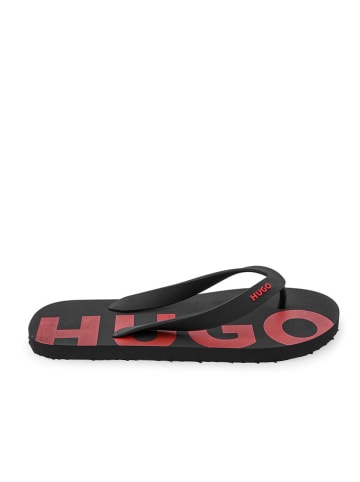 Hugo Boss Zehentrenner "Arvel" in Schwarz/ Rot