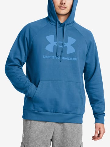 Under Armour Bluza "Rival" w kolorze niebieskim